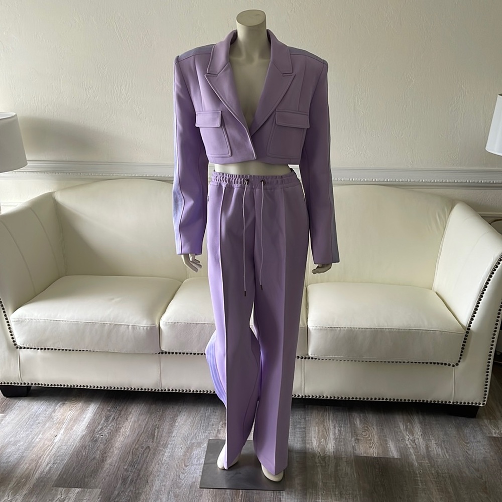 Lavender Ivy Park Suit Jacket size medium